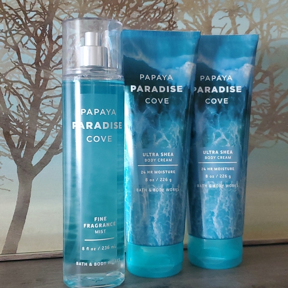BBW Papaya Paradise Cove set